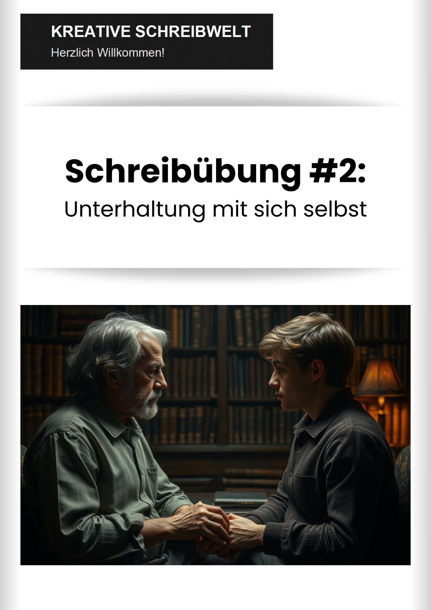 Schreibübung #2 Unterhaltung mit sich selbst